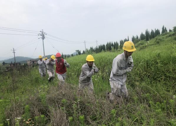 湖南寧遠供電公司：檢修配電線路 服務(wù)民生用電