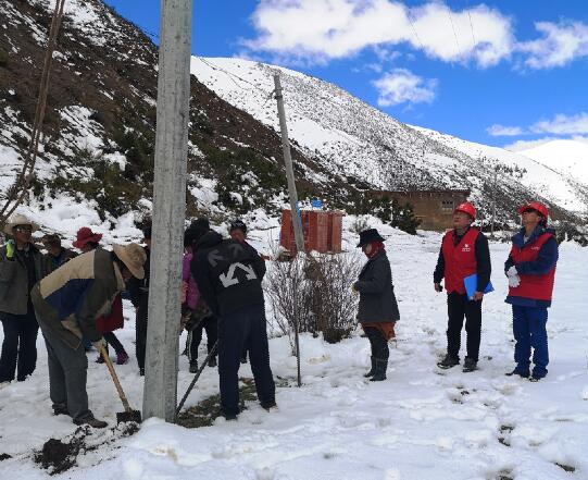 國網(wǎng)南充供電公司援藏幫扶小組：突遭特大暴風(fēng)雪，全力組織搶險應(yīng)對