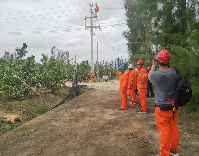 國網慈溪市供電公司員工幫扶臺風受災果農獲稱“尊貴客人”