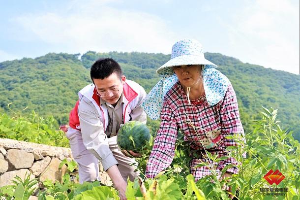 寧海電廠愛心認購西瓜助鄉(xiāng)村振興