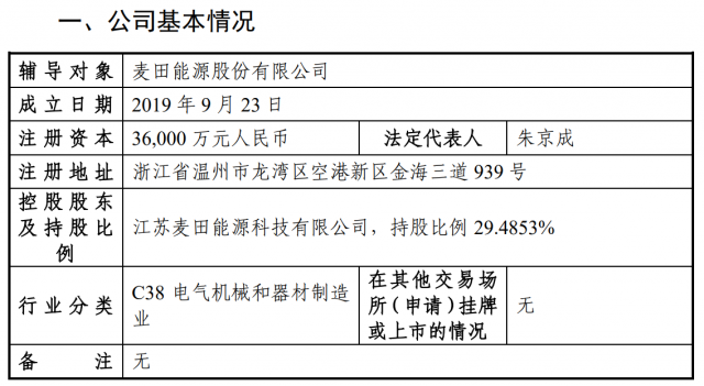 估值超百億！戶儲(chǔ)黑馬麥田能源擬A股上市