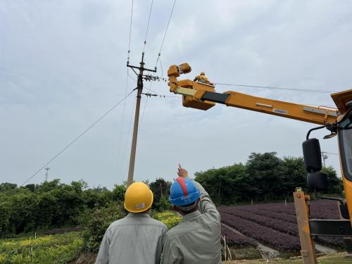 農(nóng)網(wǎng)線路改造完工，居民夏日用電不愁