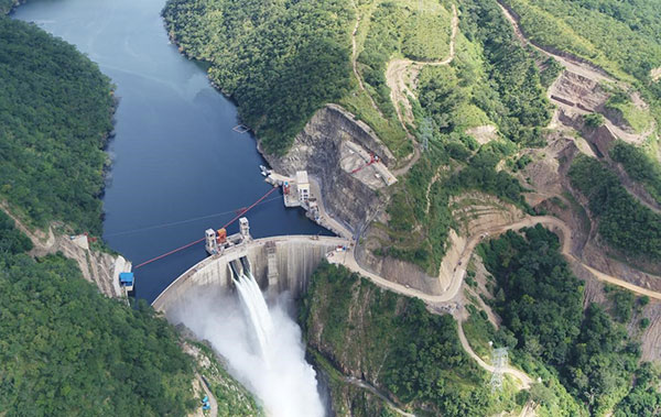 中企投資建設(shè)的剛果(金)布桑加水電站安全運(yùn)行1000天